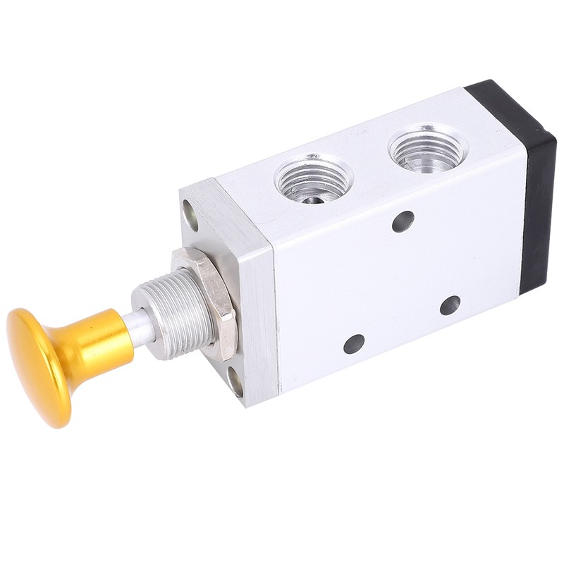 Air Valve TwoPosition ThreeWay Hand Valve Aluminum Alloy Pneumatic Tool