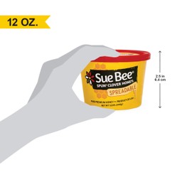 Sue Bee Spun Honey From USA Beekeepers, 12 oz