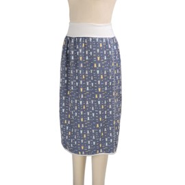 Wearable Incontinence Bed Pads, Cloth Diaper Skirt, Washable Reusable Incontinence Mattress for Adults Elder Bedwetting - Suitable 50-80kg, Waist Circumference Approx 1m