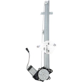 alxiang Window Regulator Glass Rear Driver Left Side Hand for Honda for Passport 2019-2023 for Pilot 2016-2022 with 2 Pins Electric-Operating Mode 17245441 101-5620