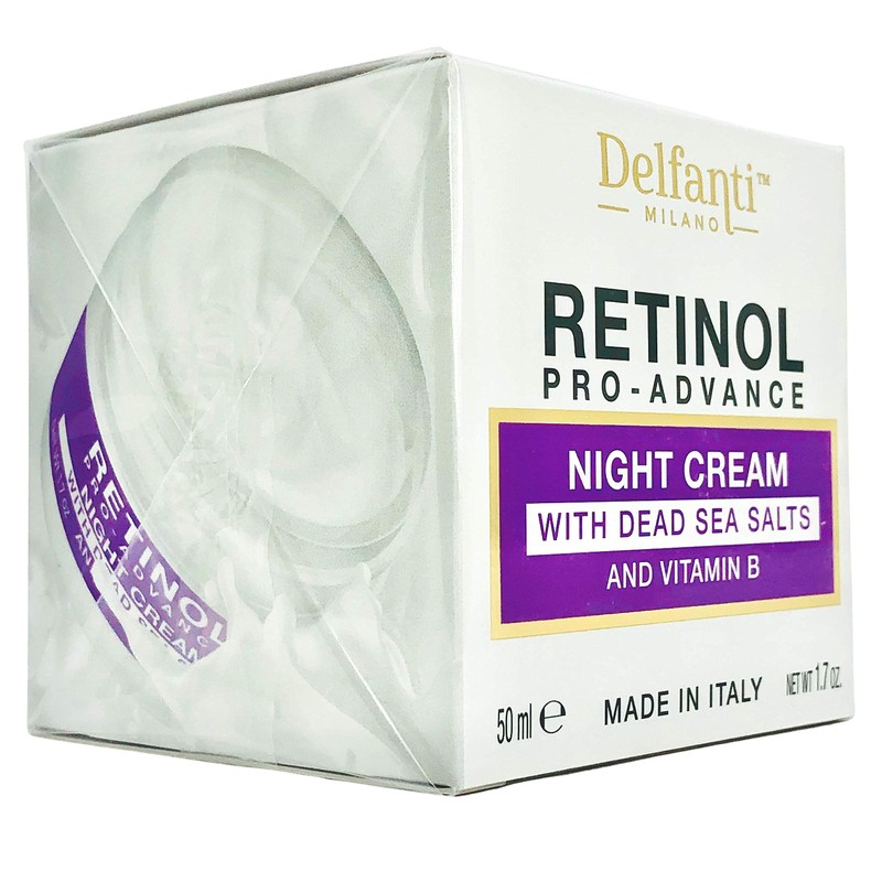 Delfanti Milano, Retinol Pro Advance Night Cream with Dead Sea