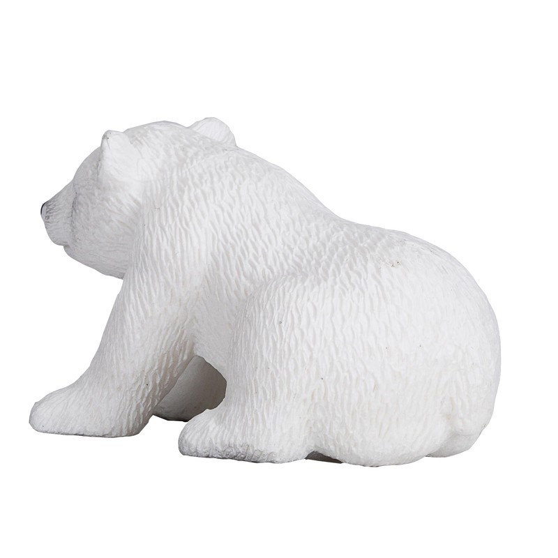 MOJO Polar Bear cub Sitting Toy Figure