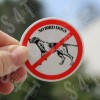 No BIRD DOGS Waterproof VINYL Hard Hat Sticker For Construction