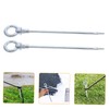 WHAMVOX Trampoline Spikes Heavy Duty Tent Stakes Metal Ground Stakes