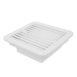 ULTECHNOVO Air Exhaust Vents Rv Vent Cover Marine Ventilation Grill Louvered Design Easy Installation