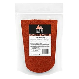 Pimienta cayena 250 Gramos Pouch Resellable Lasal