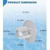 Bonbo 6540-503 Spas Adapter for Sundance Microclean Filter 6540-501 &