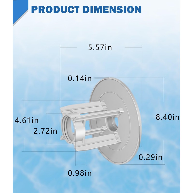 Bonbo 6540-503 Spas Adapter for Sundance Microclean Filter 6540-501 &