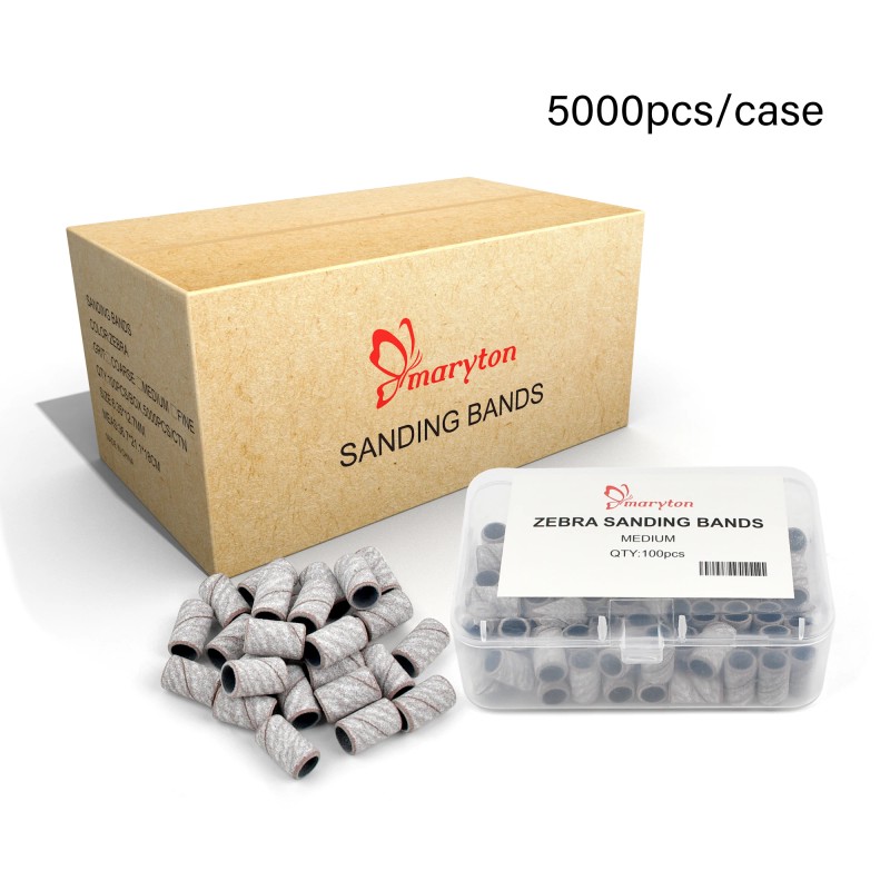 5000Pcs/Carton Nail Drill Bits Sets Professional Manicure Accessories Tools 6.3mm