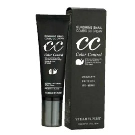 Mimi Coco 에담 크림 씨씨 스네일 메이크업 선샤인 50ml 콤보 E-dam Cream CC Snail Makeup Sunshine 50ml Combo