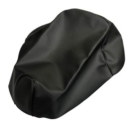 Suzuki Address 50/Tune (CA1CA) (2-Stroke) Seat Cover, Made in Japan (Thick Fabric), PVC Leather [Fabric Color: Black/Piping] Replacement Type (Refill) CHRIS-SCH3001-C10