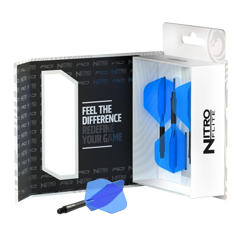 RED DRAGON Darts – Nitro Flite Integrated Flight & Shaft