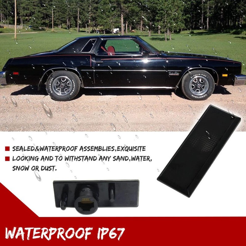 GTINTHEBOX for 1981-1988 Oldsmobile Cutlass 442 Front & Rear Bumper