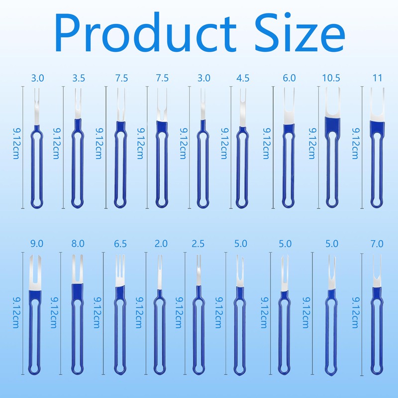 36Pcs Terminal Removal Tool Kit, Pin Extractor Tool with Protective