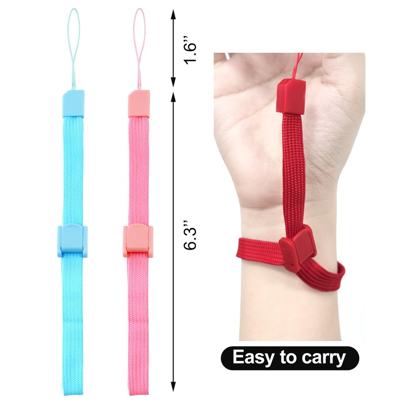 Desenda 5 PCS Adjustable Wrist Straps Multi Purpose Wristbands Phone