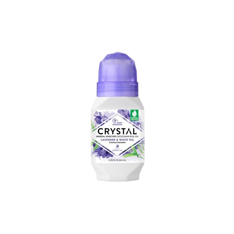 Crystal Essence Roll-On Deodorants, Púrpura