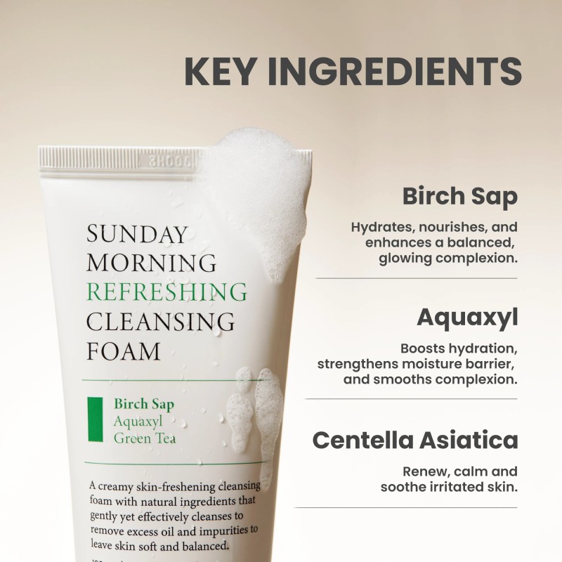 AXIS-Y [AXIS-Y]Sunday Morning Refreshing Cleansing Foam 120ml
