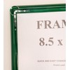 Green Snap Poster Frame/Picture Frame/Notice Frame 8.5 x 11 Front
