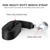 big-autoparts 2 Inch by 20 Feet Trailer Winch Strap with