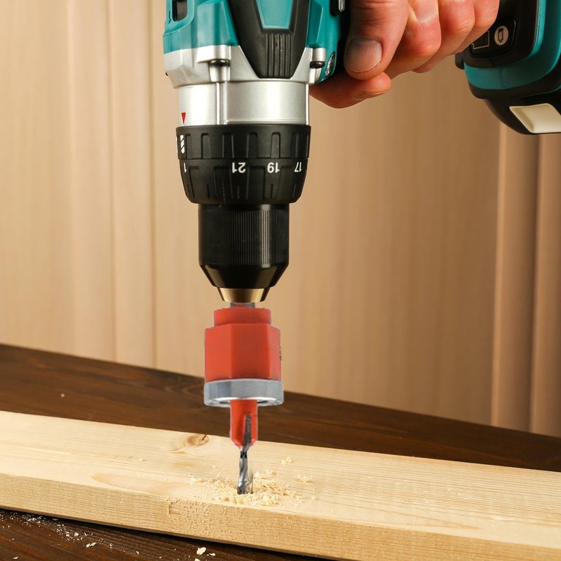Woodworking Countersink Drill Bits | Adjustable Pilot Screw Hole Set,Woodworking