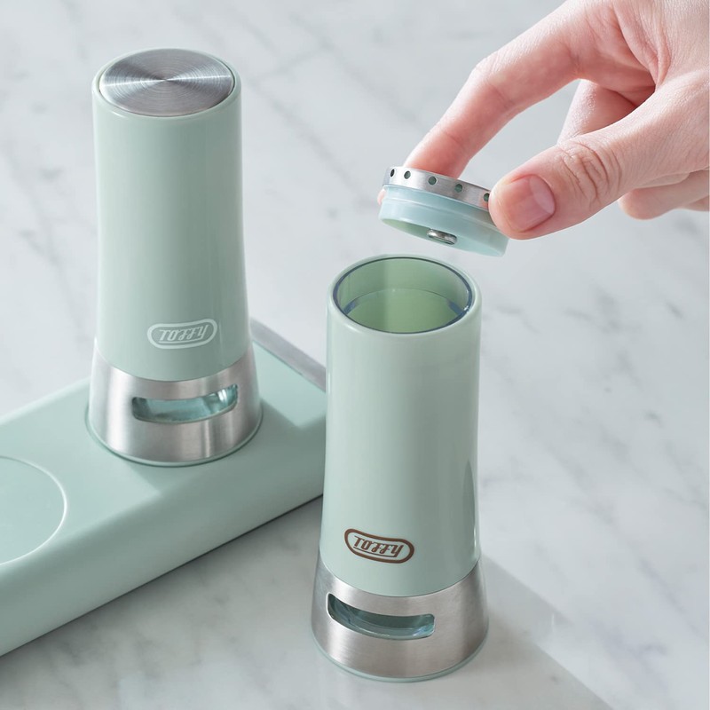 Toffy K-KU11-PA Pop-up Salt & Pepper Shaker K-KU11 Pale Aqua
