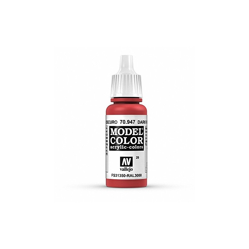 Vallejo Acrylic Paint, Vermillion