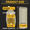 722106 Nylon Trailer Leaf Spring Bushings 9/16" I.D. x 1-3/4"