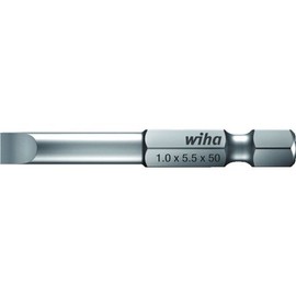 Wiha Professional 1/4" Slotted Bit E63 7040Z4.0X70