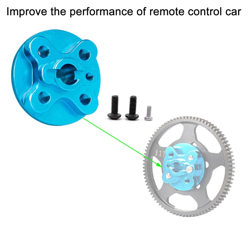 Metal Aluminum Alloy Gear Box Spur Gear Mount for Tamiya
