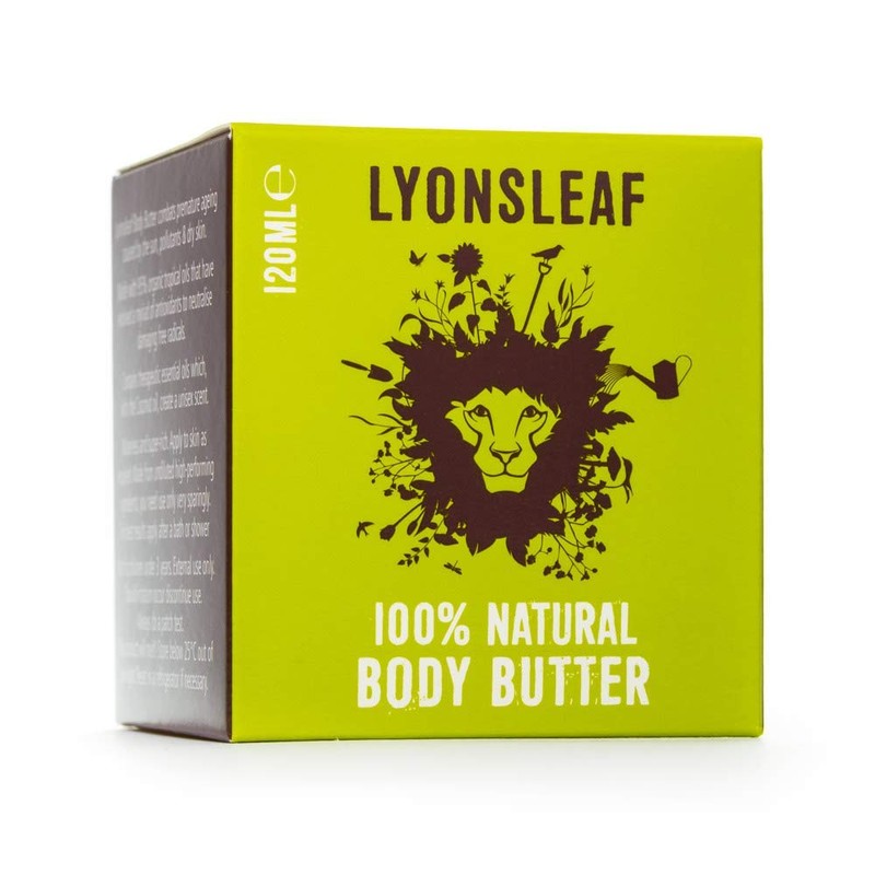 Lyonsleaf 100% Natural Body Butter with 95% Organic Tropical Oils