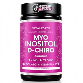 Myo Inositol Chiro Platinum 4000mg Fórmula Mejorada Folato Zinc Cromo Vitamina Días Suministro 225g Alta Biodisponibilidad Suplemento Alimenticio 180