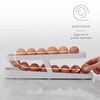 YouCopia RollDown™ Egg Dispenser, Space-Saving Rolling Eggs Dispenser and Organizer