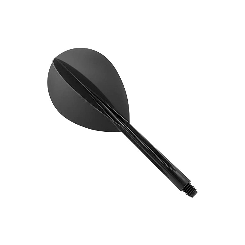 Condor Dart Flights | Zero Stress | Teardrop | Black