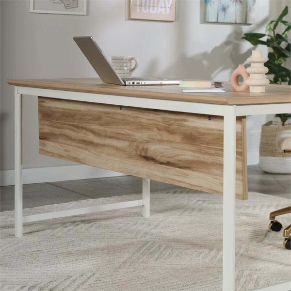 Sauder Bergen Circle Engineered Wood & Metal Modesty Panel in