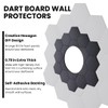 Self-Adhesive Dart Board Wall Protector, 18 PCS Hexagonal Dartboard Surround