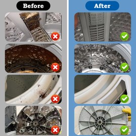 XANGNIER Top Load Washing Machine with Impeller Cleaning Brush Kits,5 Pcs Agitator-Free Top Load Washer Cleaner Tools Accessories