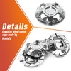 4PCS Wheel Center Caps 183MM 7.19Inch Center Caps for 2007-2009