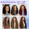 Deep Wave Human Braiding Hair for Boho Braids – 18