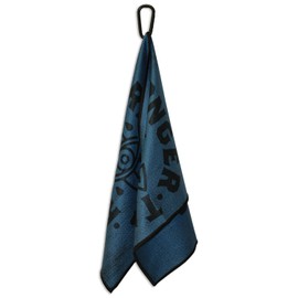 RokFit Gym & Golf Towel – Multi-Use, Quick-Dry, Durable Utility Towel with Bold Graphic and Carabiner Clip (Rise Stronger, Thrive Sharper)