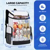 Maelstrom Backpack Cooler,36 Can Cooler Backpack,Soft Cooler Bag Insulated Leakproof,Lightweight