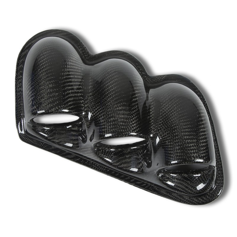 52mm Carbon Fiber Dash Board Triple Gauge Pod Holder Replacement