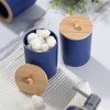 Blue Bathroom Accessories Set, 8 Pack Navy Blue Bathroom Decor