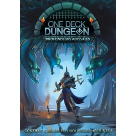 Nuts Publishing One Deck Dungeon Abyssales: Fantasy Game for 14+, 1-2 Players, 30 min to 1 h, Novelty