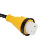 RV Plug Adapter Twisting Locking Receptacle Easily Carry Safety 15A