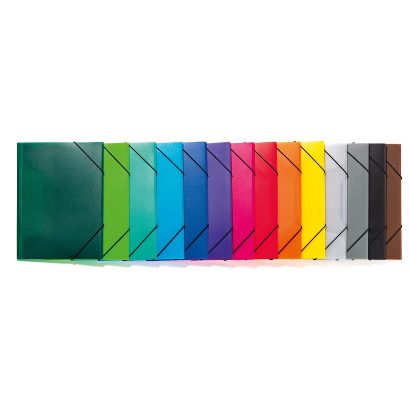 HERMA 19502 Portfolio Folder DIN A4 Translucent Yellow, Set of