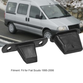 Cheotime Sside Sliding Door Locator, Guide Pin Set 904637 904645 1487798080 Fit for Scudo 1995-2006 2 Pieces Durable ABS