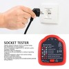 Socket Tester Electrical Detector AC Voltage Outlet Circuit Breaker Finder