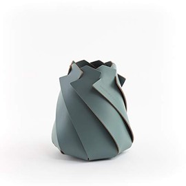 Vacavaliente Zambo Organiser Recycled Leather Eucalyptus