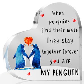 Valentine's Day Gift Ideas for Him & Her, Romantic Acrylic Plaque for Girlfriend, Boyfriend, Wife, Husband, Couple, Perfect Birthday or Anniversary for Lovers