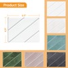 STICKGOO Sample Kit Thicker Herringbone Peel and Stick Backsplash, 6.3”×4.9”